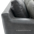 combinaison canapé d'angle en forme de canapé minimaliste moderne en forme de L